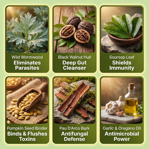 LUMVELLE Wild-Harvested Wormwood Herbal Drops