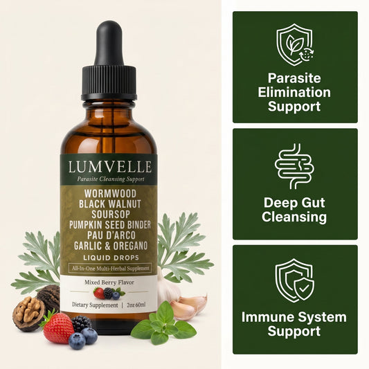 LUMVELLE Wild-Harvested Wormwood Herbal Drops